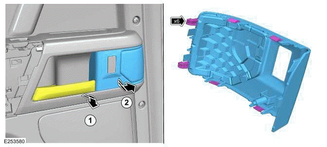 Rear Door Trim Panel